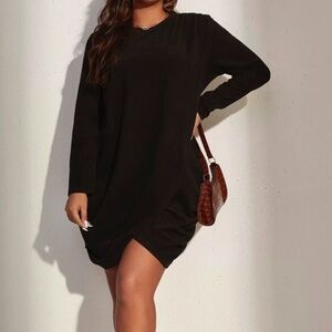 Black long sleeved Dress